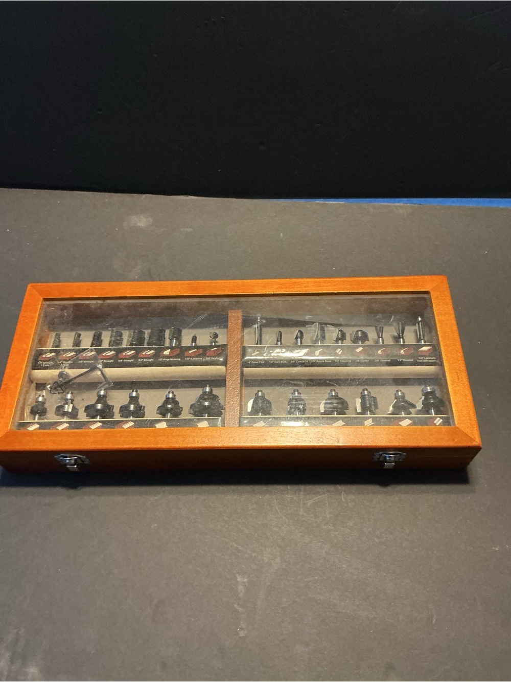 Wood Case Router Bit Set - Multiple Bits - Picture 2 of 4